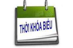 THỜI KHOÁ BIỂU HK 2 THỰC HIỆN TỪ 01-04-2024
