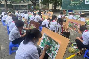 HOẠT ĐỘNG STEM MÔN MỸ THUẬT  NĂM HỌC 2022-2023