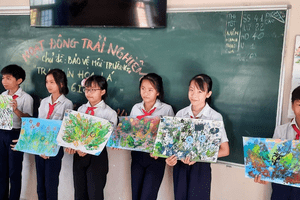HOẠT ĐỘNG STEM MÔN MỸ THUẬT  NĂM HỌC 2023-2024